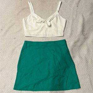 Perfect condition both size S great for the spring